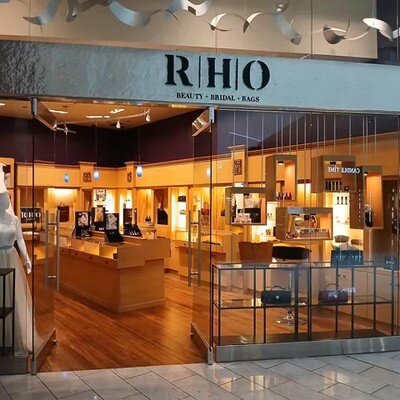 Premium metal channel letters at mall retail store